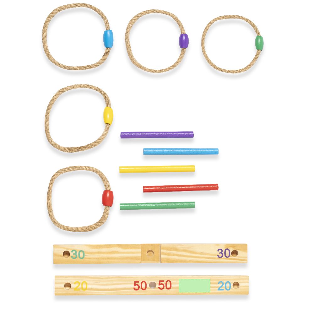 Branding diagram for Wooden ring toss Madis – Area 4