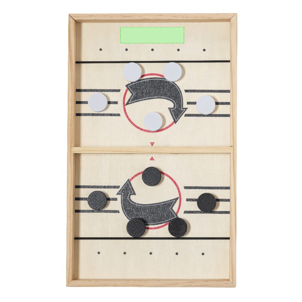 Branding diagram for Wooden spinning table Wolen – Area 1