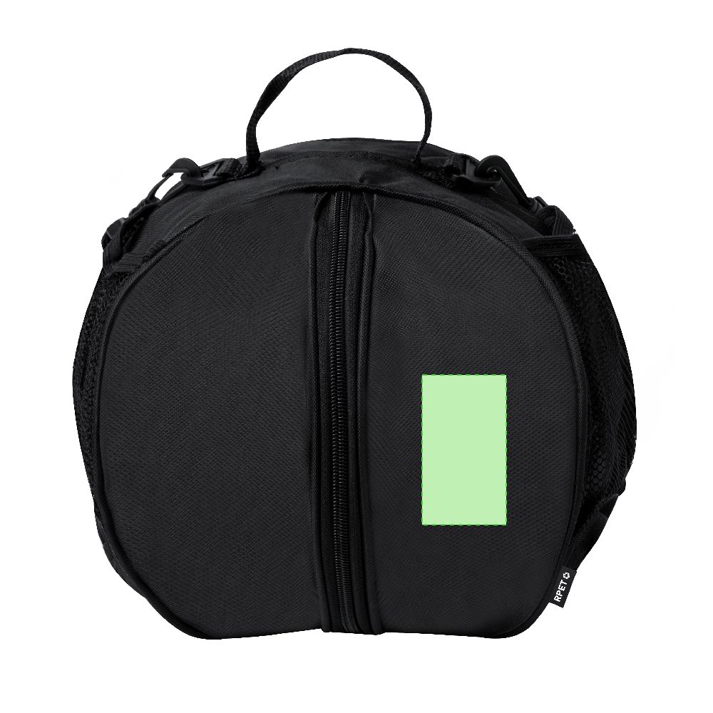 Branding diagram for Ball carrier bag with pump Lafin – Area 1