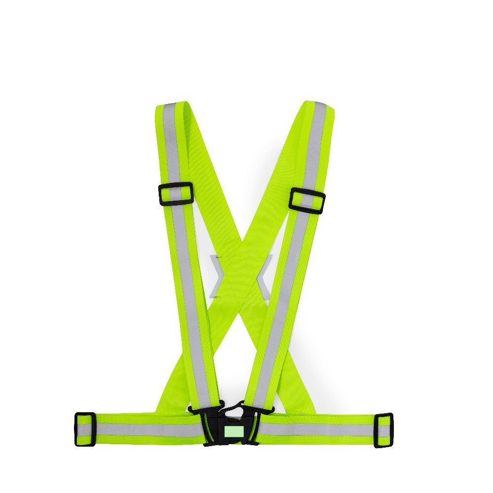 Branding diagram for Reflective safety belt for running Elisian – Area 1
