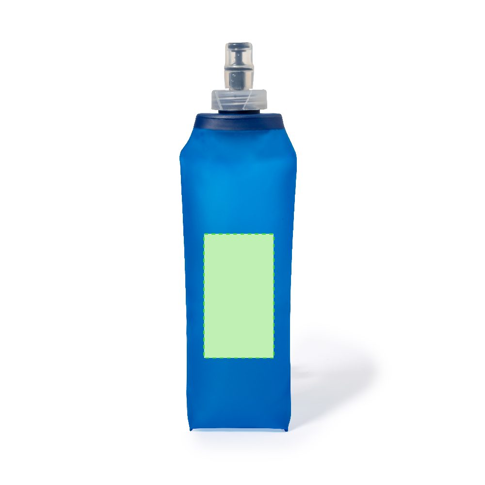 Druckskizze für Faltbare Trinkflasche 500 ml Poel – Fläche 1