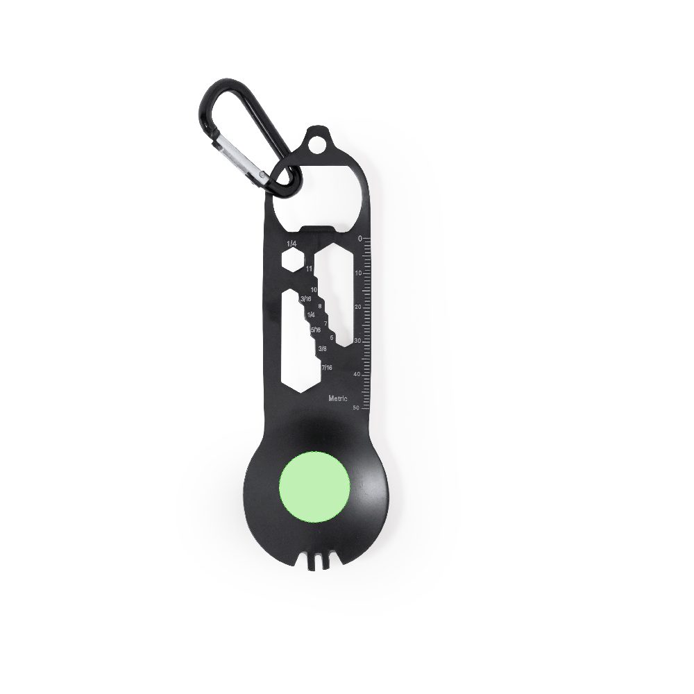 Branding diagram for Stainless steel multitool Olexa – Area 1