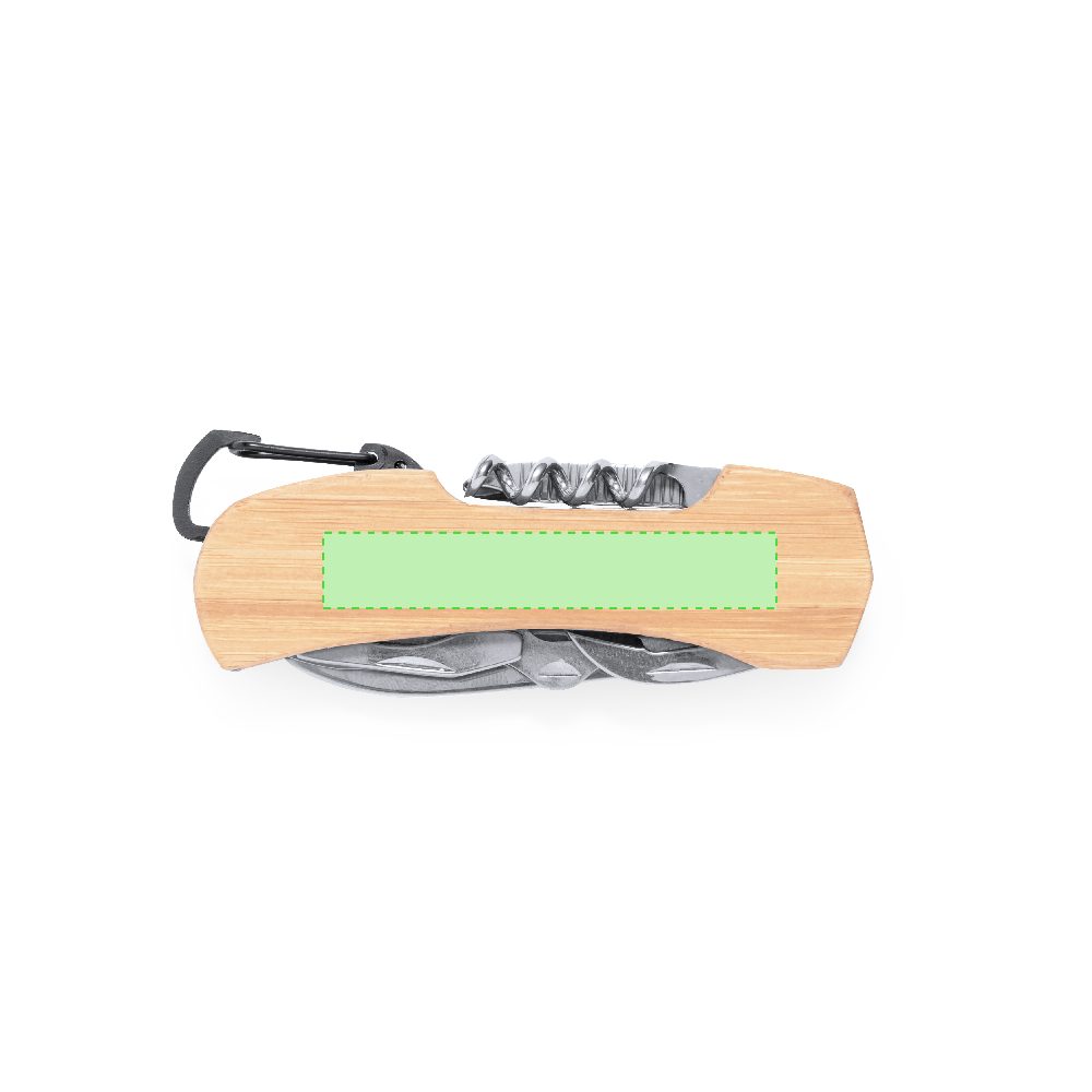 Branding diagram for Bamboo multifunctional pocket knives Kasuki – Area 2