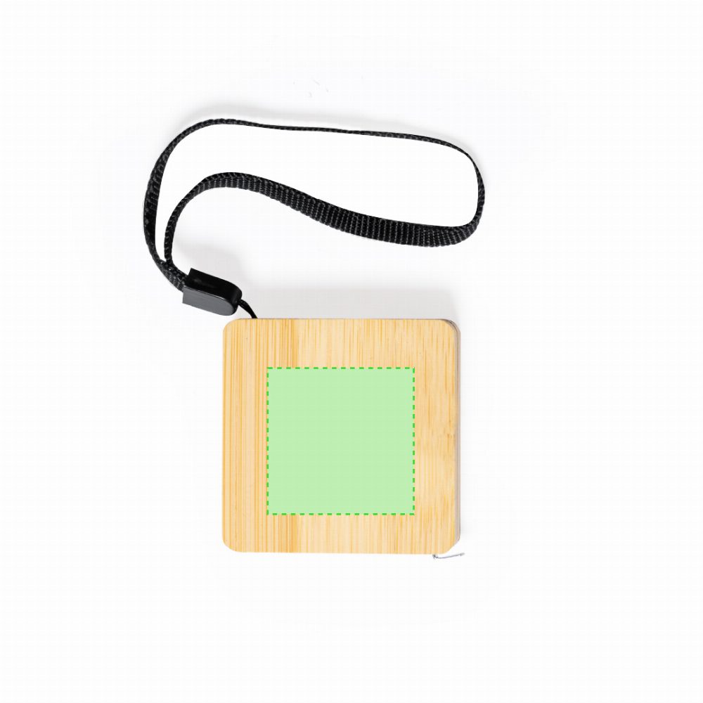 Branding diagram for Bamboo tape measure Dichen 1m – Area 5