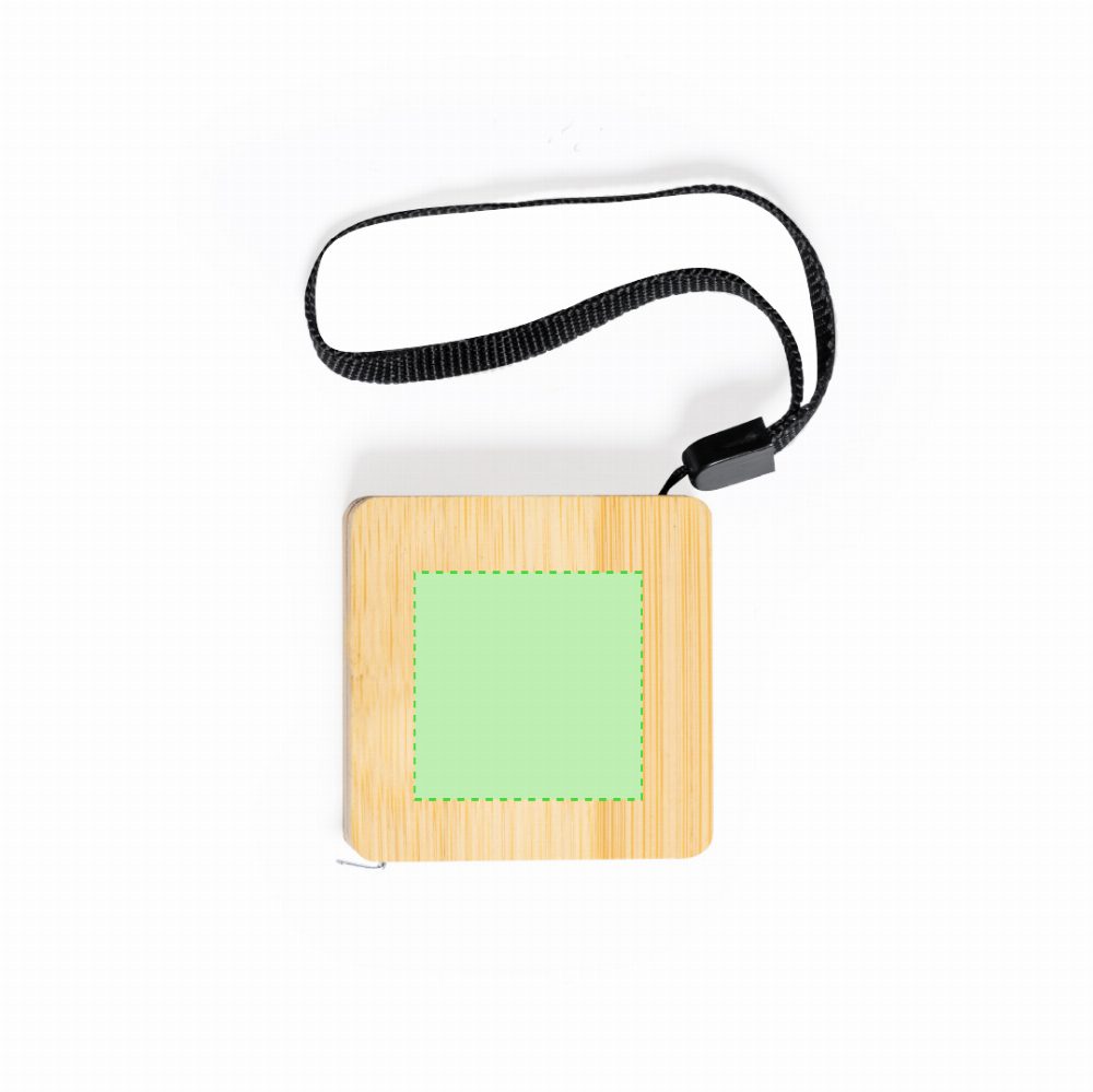 Branding diagram for Bamboo tape measure Dichen 1m – Area 6