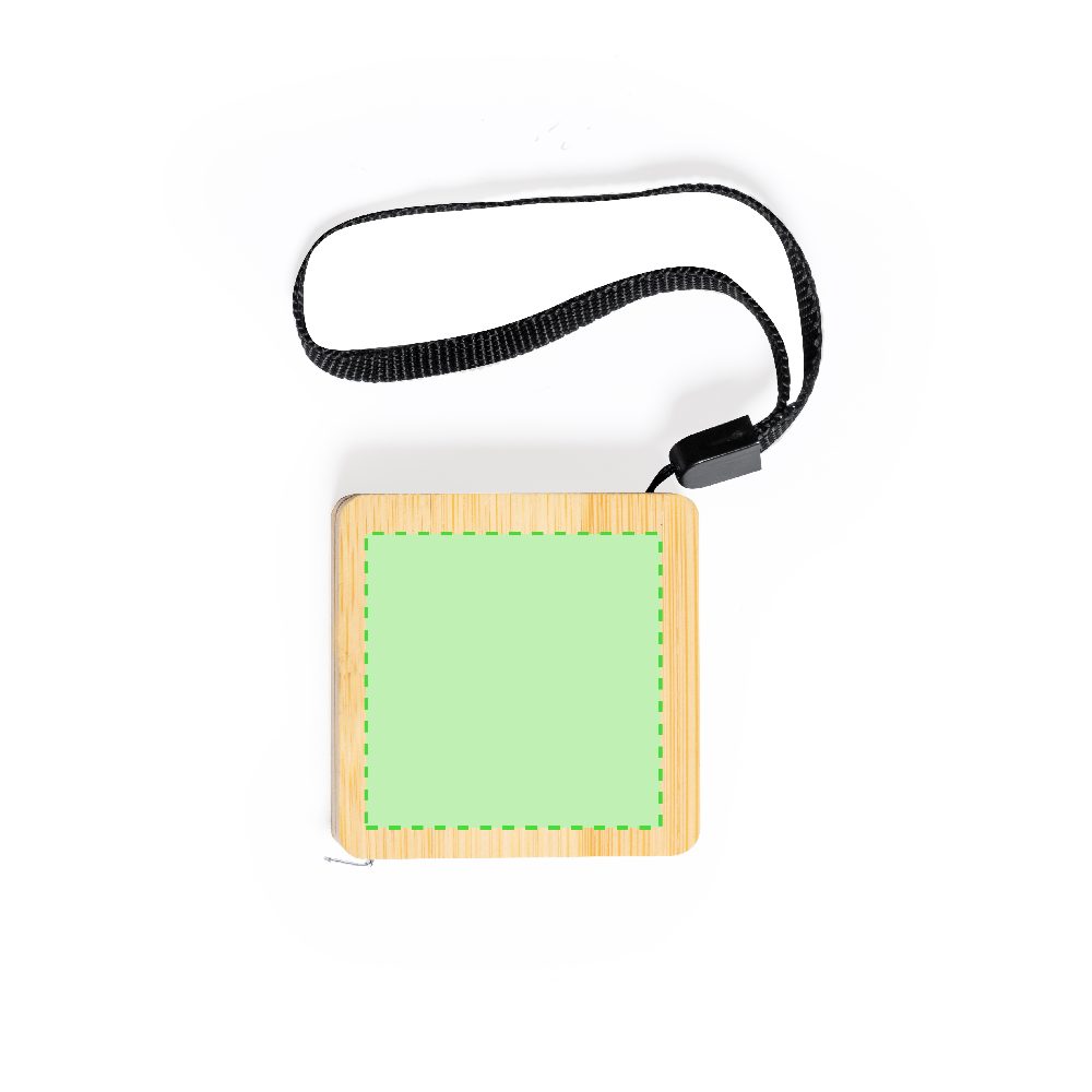 Branding diagram for Bamboo tape measure Dichen 1m – Area 2