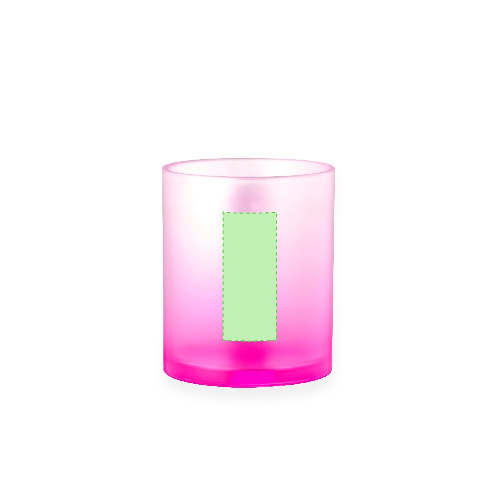 Druckskizze für Tasse für Sublimationsdruck aus Glas, 350 ml Osaka – Fläche 5