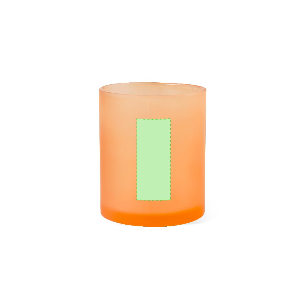 Branding diagram for Glass sublimation cup, 350 ml Cervan – Area 5