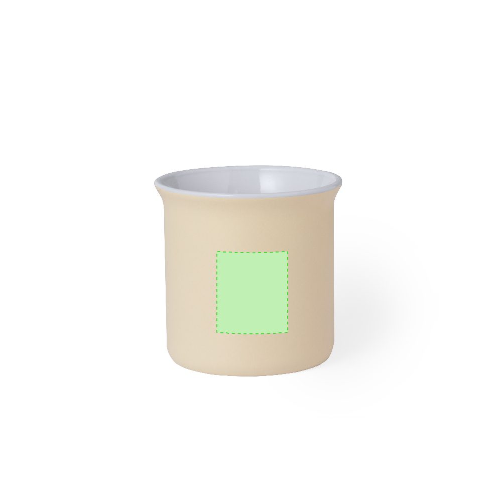 Branding diagram for Ceramic cup 300 ml Hilman – Area 4