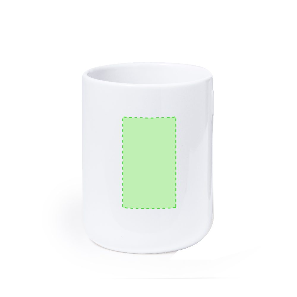 Branding diagram for Ceramic cup 480 ml Mystral – Area 4