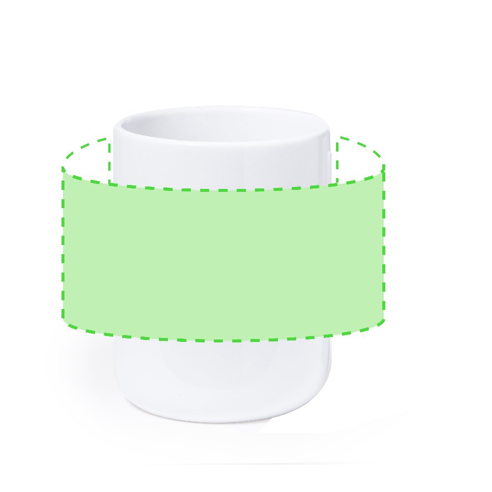 Druckskizze für Keramiktasse 480 ml Mystral – Fläche 1