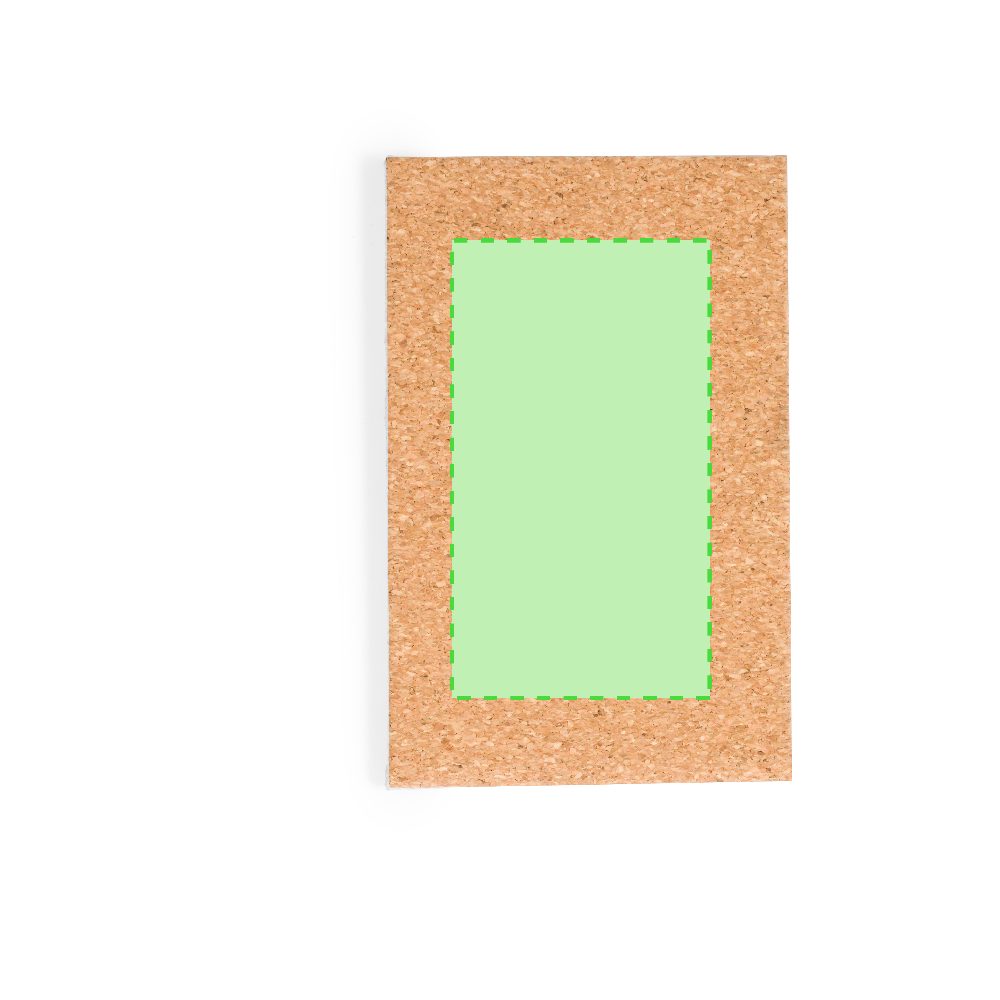 Branding diagram for Cork pocket mirrors Tambour – Area 4