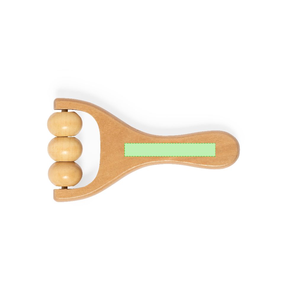 Branding diagram for Wooden massage apparatus Echem – Area 1