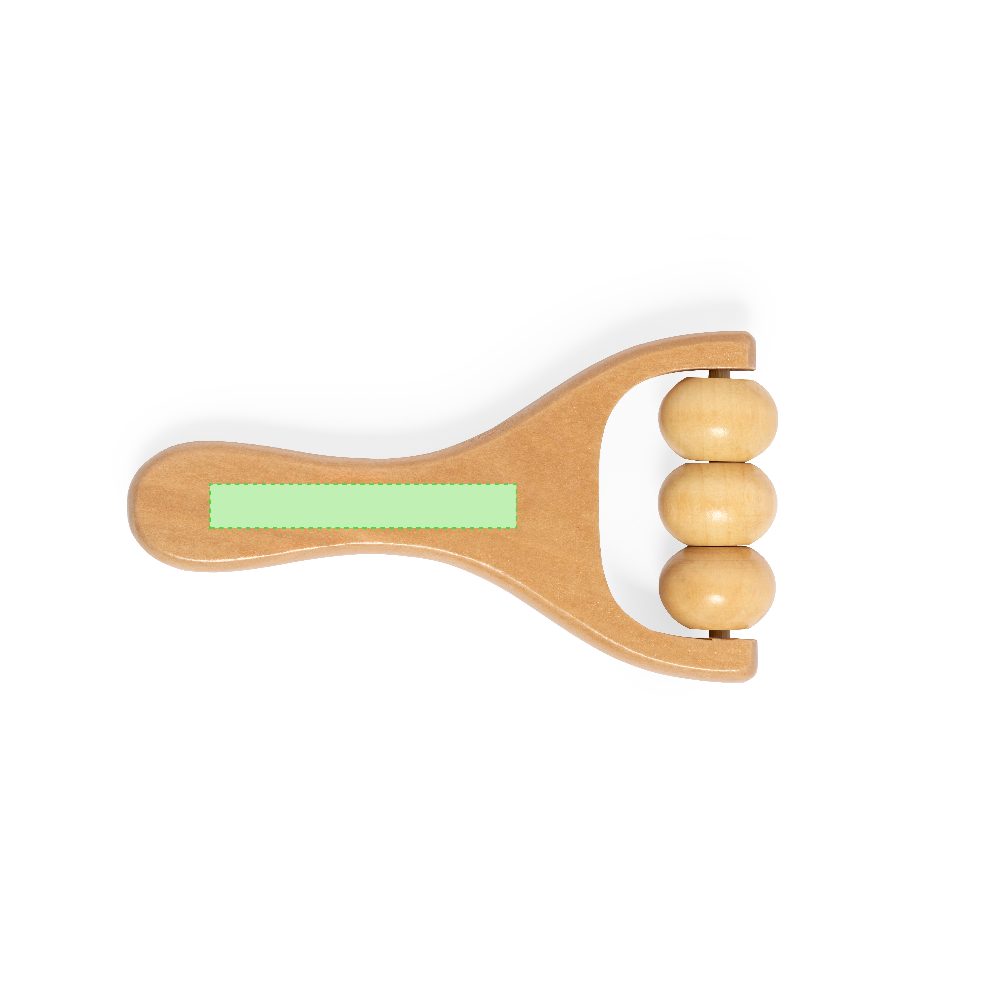 Branding diagram for Wooden massage apparatus Echem – Area 2