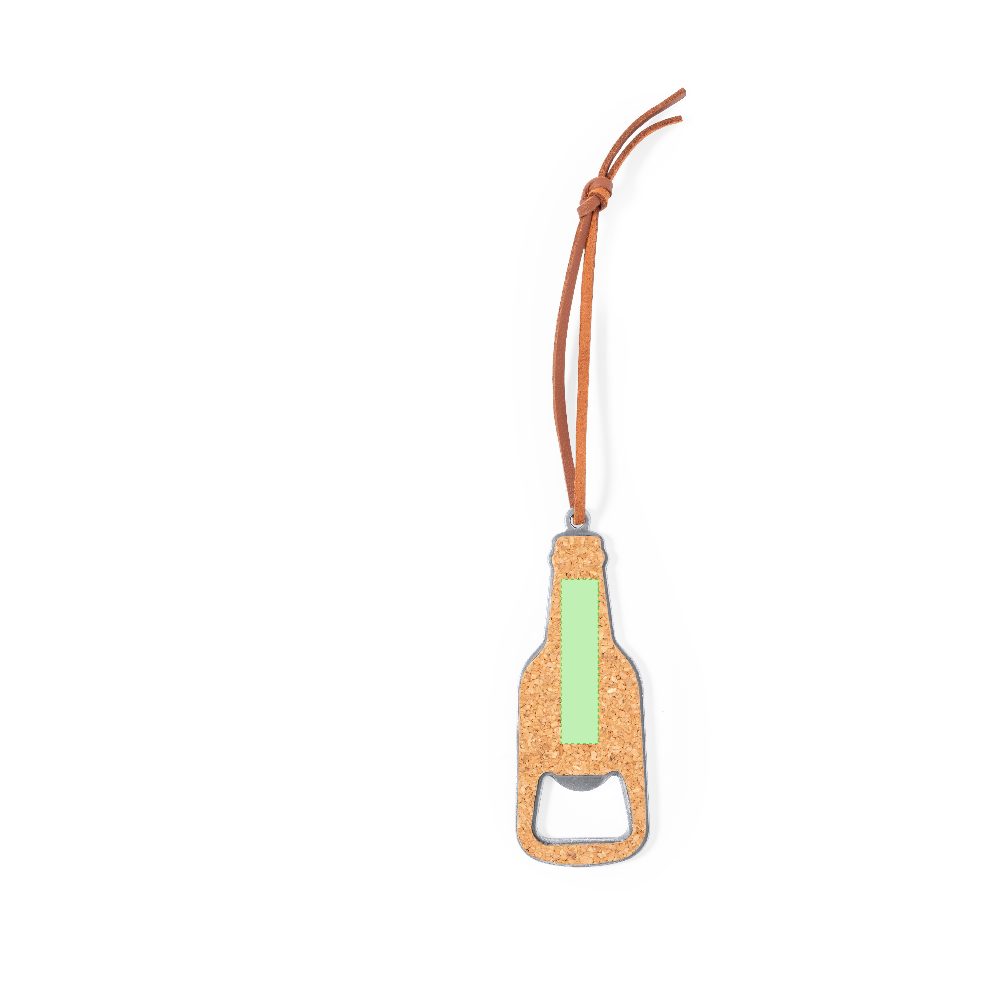 Branding diagram for Cork bottle opener Morley – Area 2