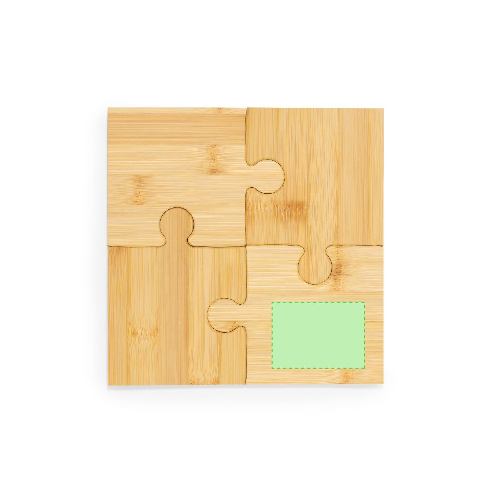 Branding diagram for Set of coasters Mizar – Area 4