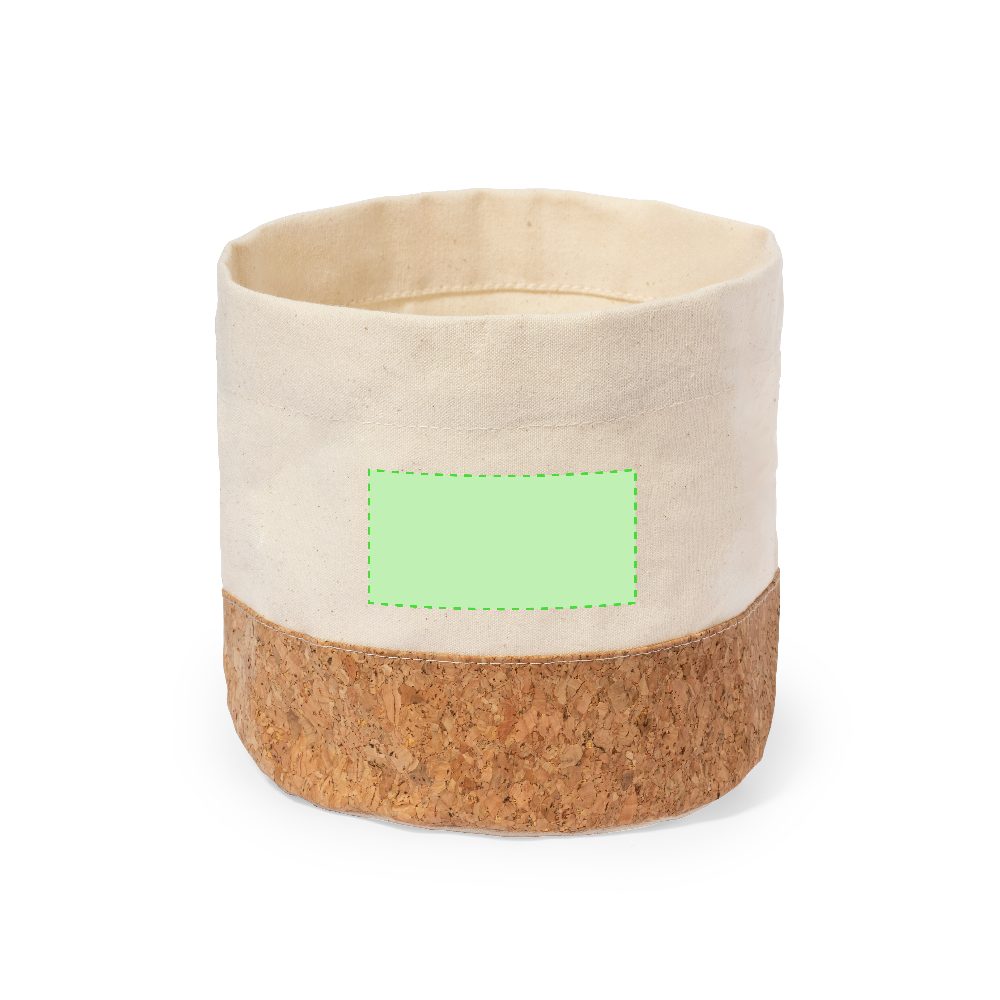Branding diagram for Cork bread basket Zolar – Area 1