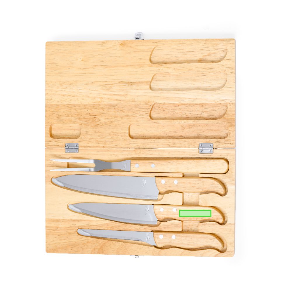 Branding diagram for Kitchen Knives Set With Bamboo Handles Bergin – Area 8