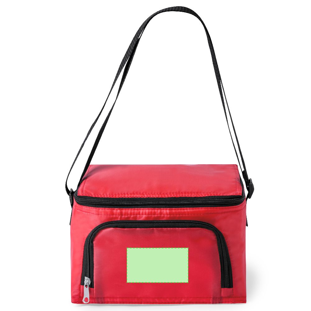 Branding diagram for Cooling bag Radant – Area 1