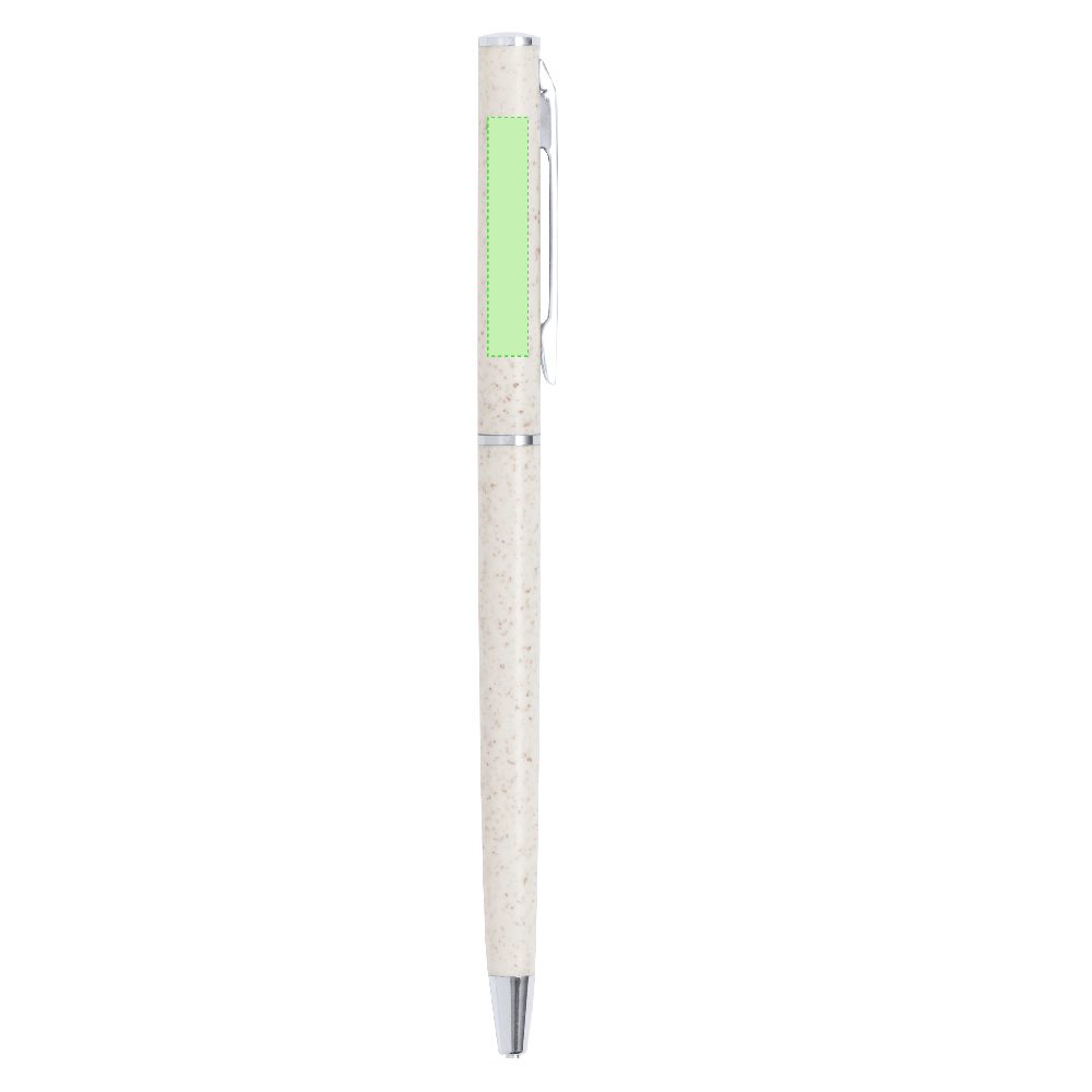 Branding diagram for Ballpoint pens of wheat straw, with rotating mechanism Rafton – Area 2