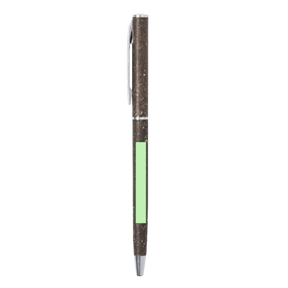Branding diagram for Ballpoint pens of coffee fibres, with rotating mechanism Trall – Area 3