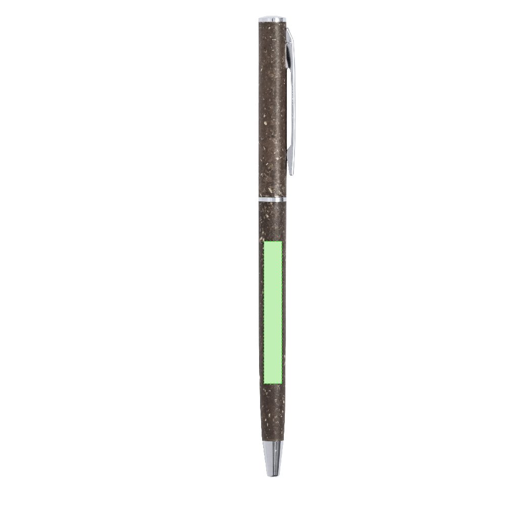 Branding diagram for Ballpoint pens of coffee fibres, with rotating mechanism Trall – Area 4