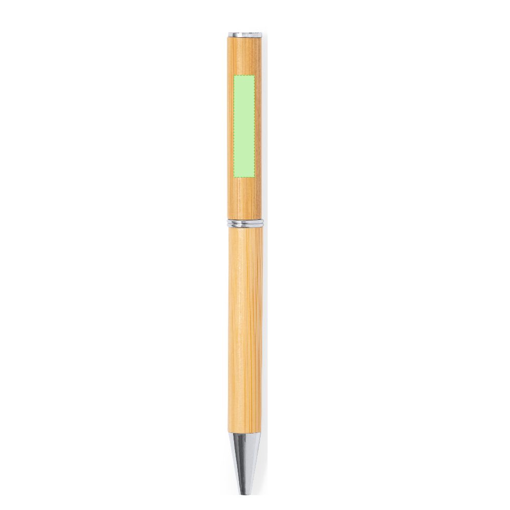 Branding diagram for Ballpoint pens of bamboo, with rotating mechanism Stenson – Area 3
