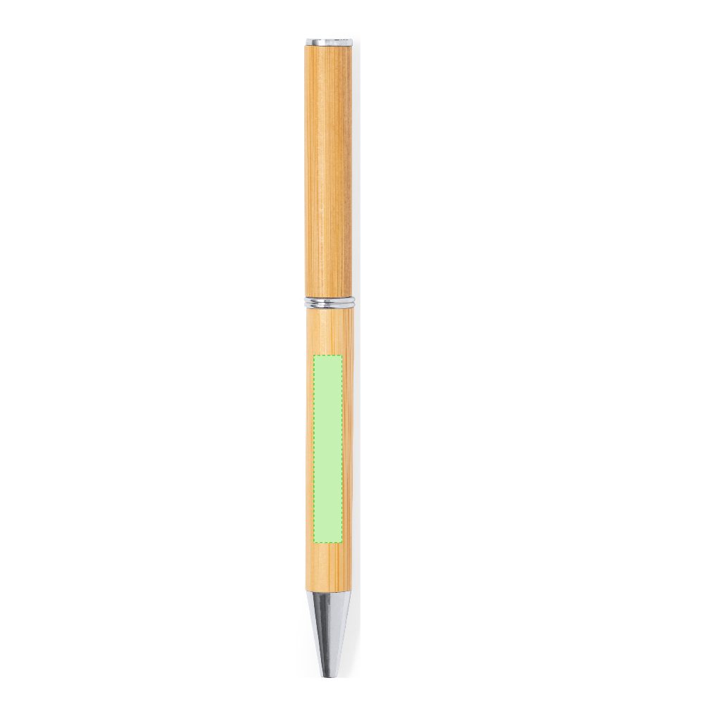 Branding diagram for Ballpoint pens of bamboo, with rotating mechanism Stenson – Area 6