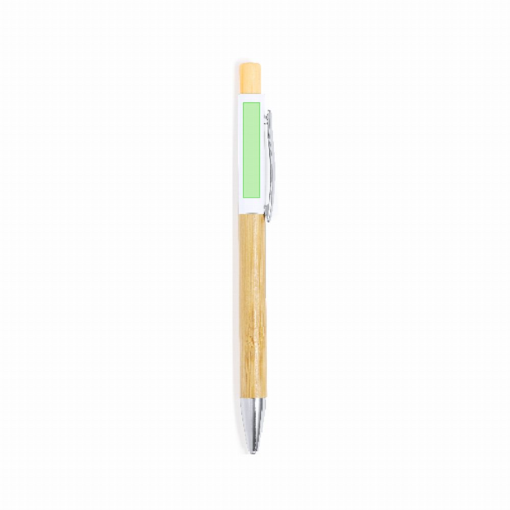 Branding diagram for Ballpoint pens of bamboo, with printing mechanism Renol – Area 2