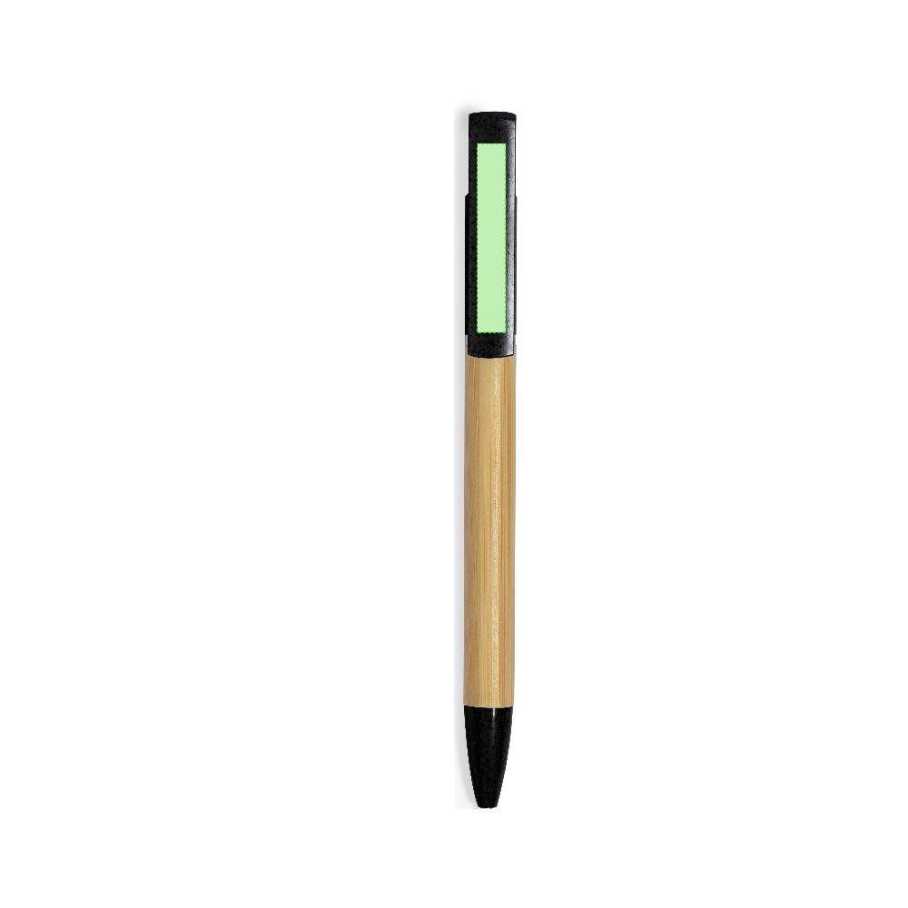 Druckskizze für Kugelschreiber mit Handyhalter aus Bambus Zonta – Fläche 4