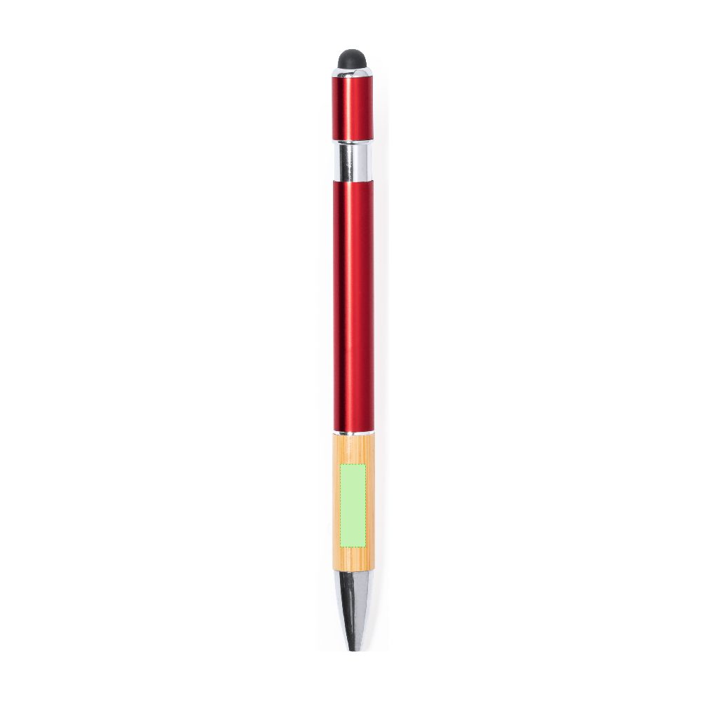 Druckskizze für Touchpen Kugelschreiber aus Aluminium, mit Druckmechanik Berget – Fläche 6