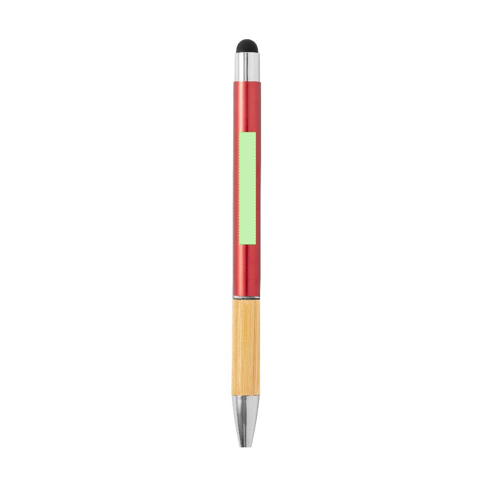 Branding diagram for Aluminium ballpoint pens with rotating mechanism Piket – Area 3