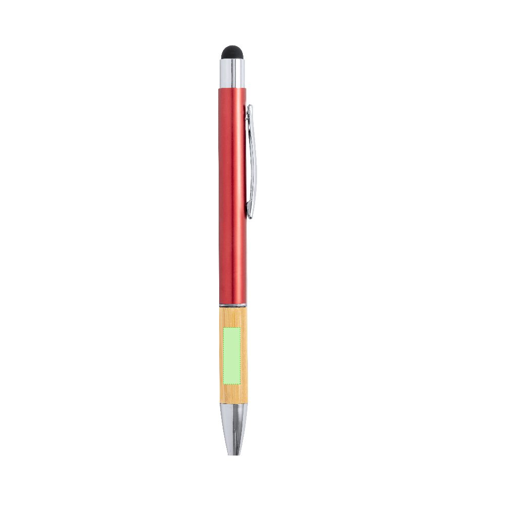 Branding diagram for Aluminium ballpoint pens with rotating mechanism Piket – Area 5