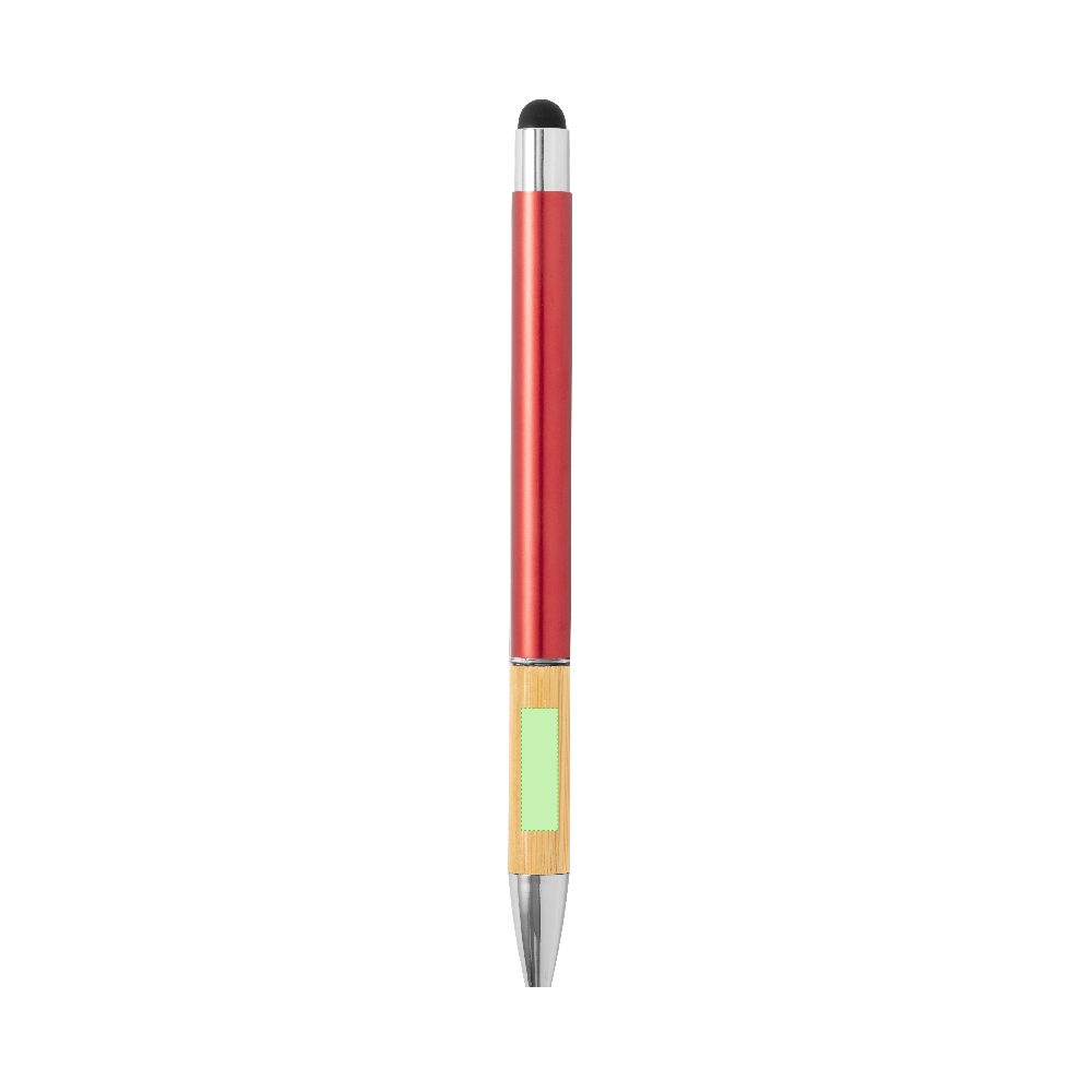 Branding diagram for Aluminium ballpoint pens with rotating mechanism Piket – Area 6