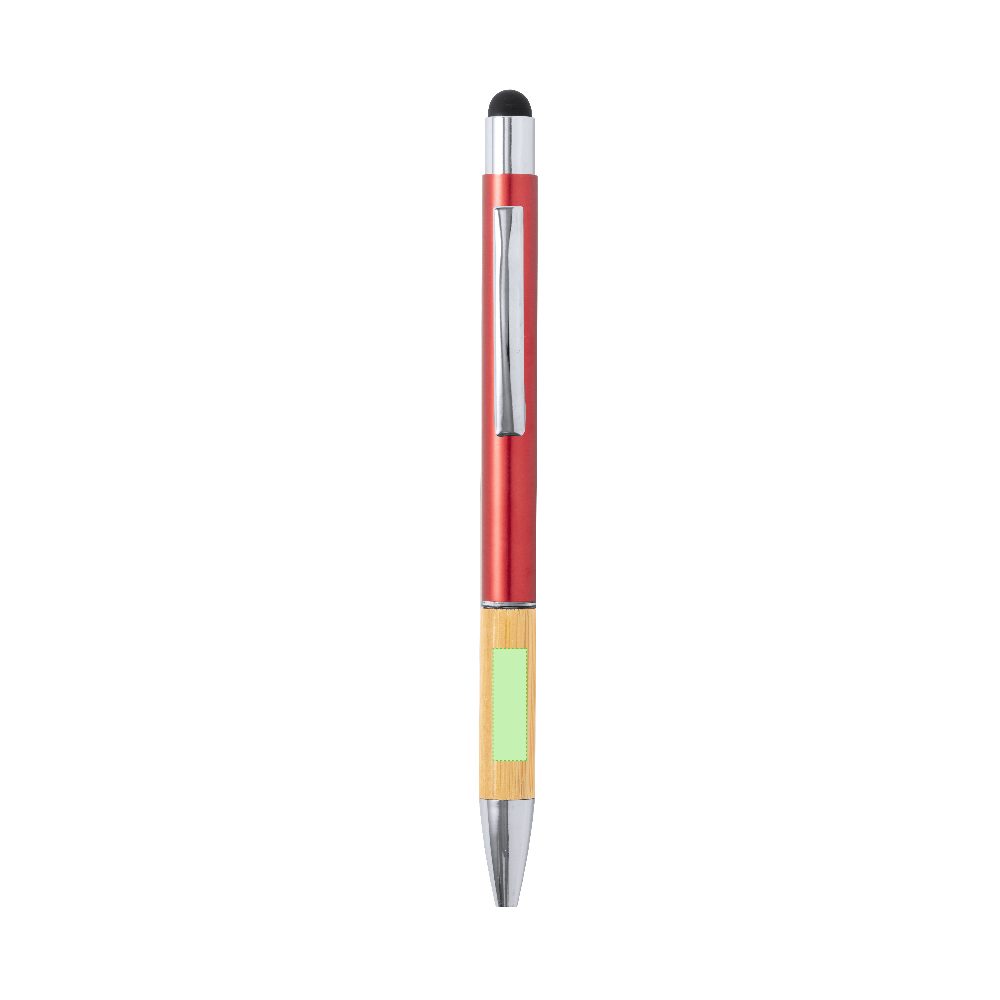 Branding diagram for Aluminium ballpoint pens with rotating mechanism Piket – Area 7