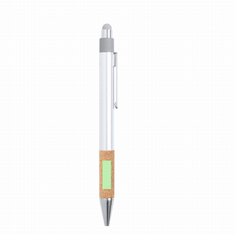 Branding diagram for Ballpoint pens of recycled aluminium, with printing mechanism Fobox – Area 5