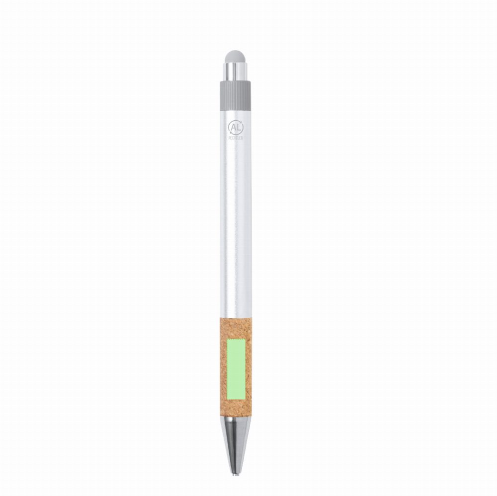 Branding diagram for Ballpoint pens of recycled aluminium, with printing mechanism Fobox – Area 6