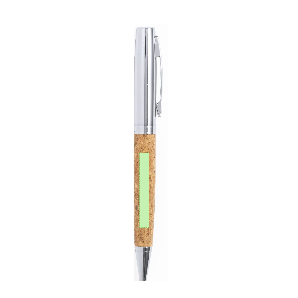 Branding diagram for Ballpoint pens of metal, with rotating mechanism Fitin – Area 5