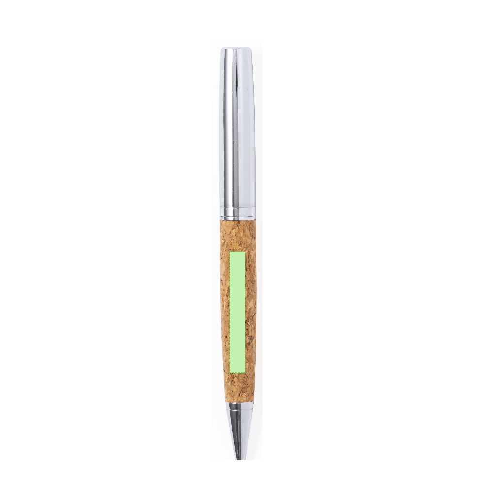 Branding diagram for Ballpoint pens of metal, with rotating mechanism Fitin – Area 6