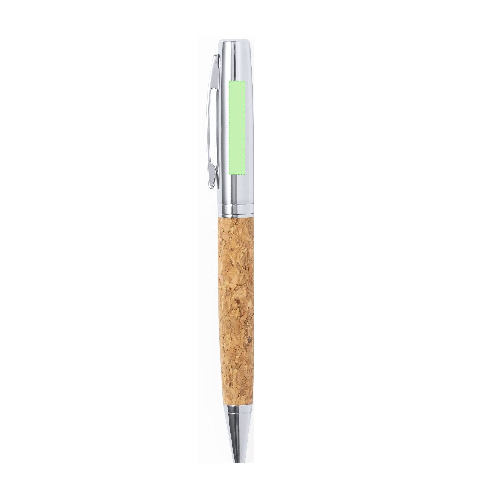 Branding diagram for Ballpoint pens of metal, with rotating mechanism Fitin – Area 1
