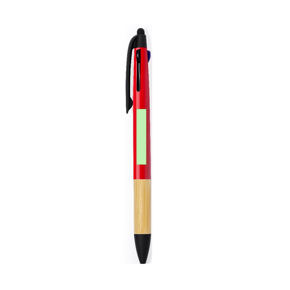 Druckskizze für Mehrfarben Touchpen Kugelschreiber Milok – Fläche 1