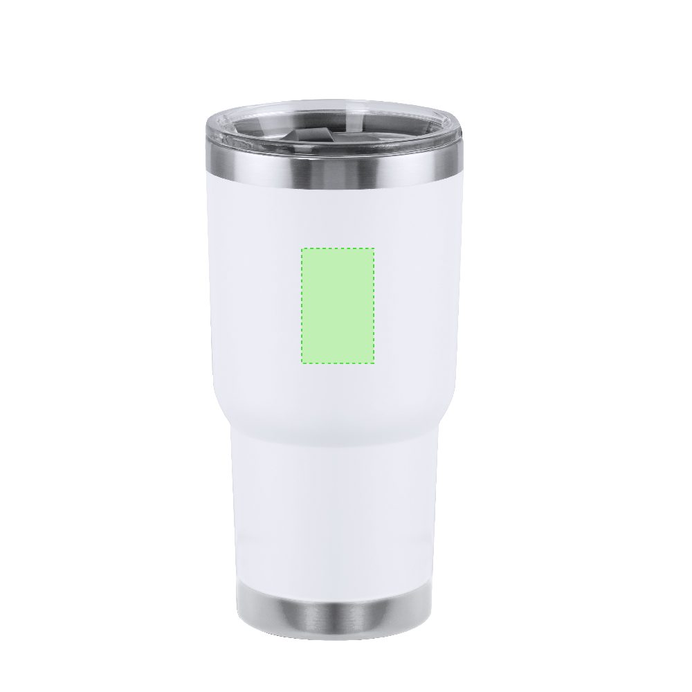 Druckskizze für Thermotasse aus recyceltem Edelstahl, 600 ml Paster – Fläche 4