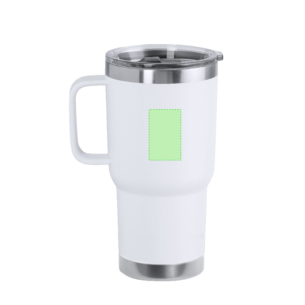 Druckskizze für Thermotasse aus recyceltem Edelstahl, 600 ml Paster – Fläche 2