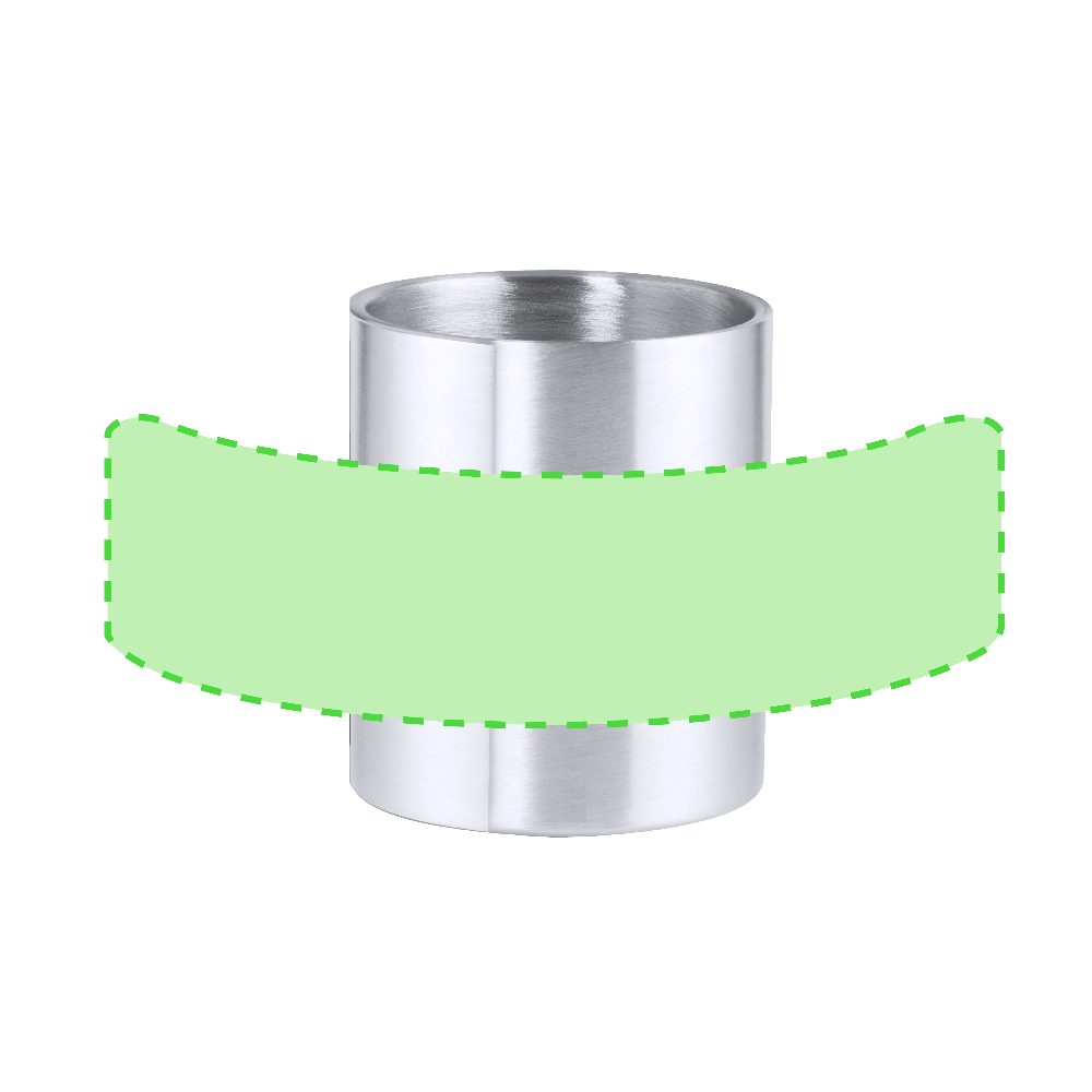 Druckskizze für Edelstahltasse 300 ml Korpla – Fläche 1