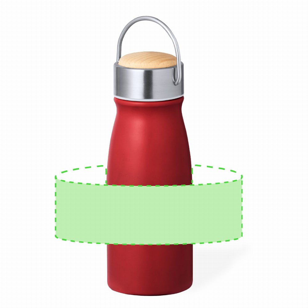Druckskizze für Thermoflasche aus Edelstahl, 350 ml Barns – Fläche 5