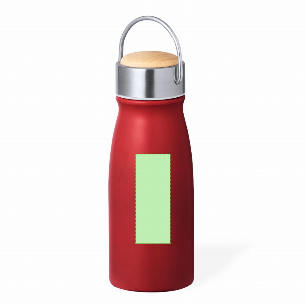 Druckskizze für Thermoflasche aus Edelstahl, 350 ml Barns – Fläche 8