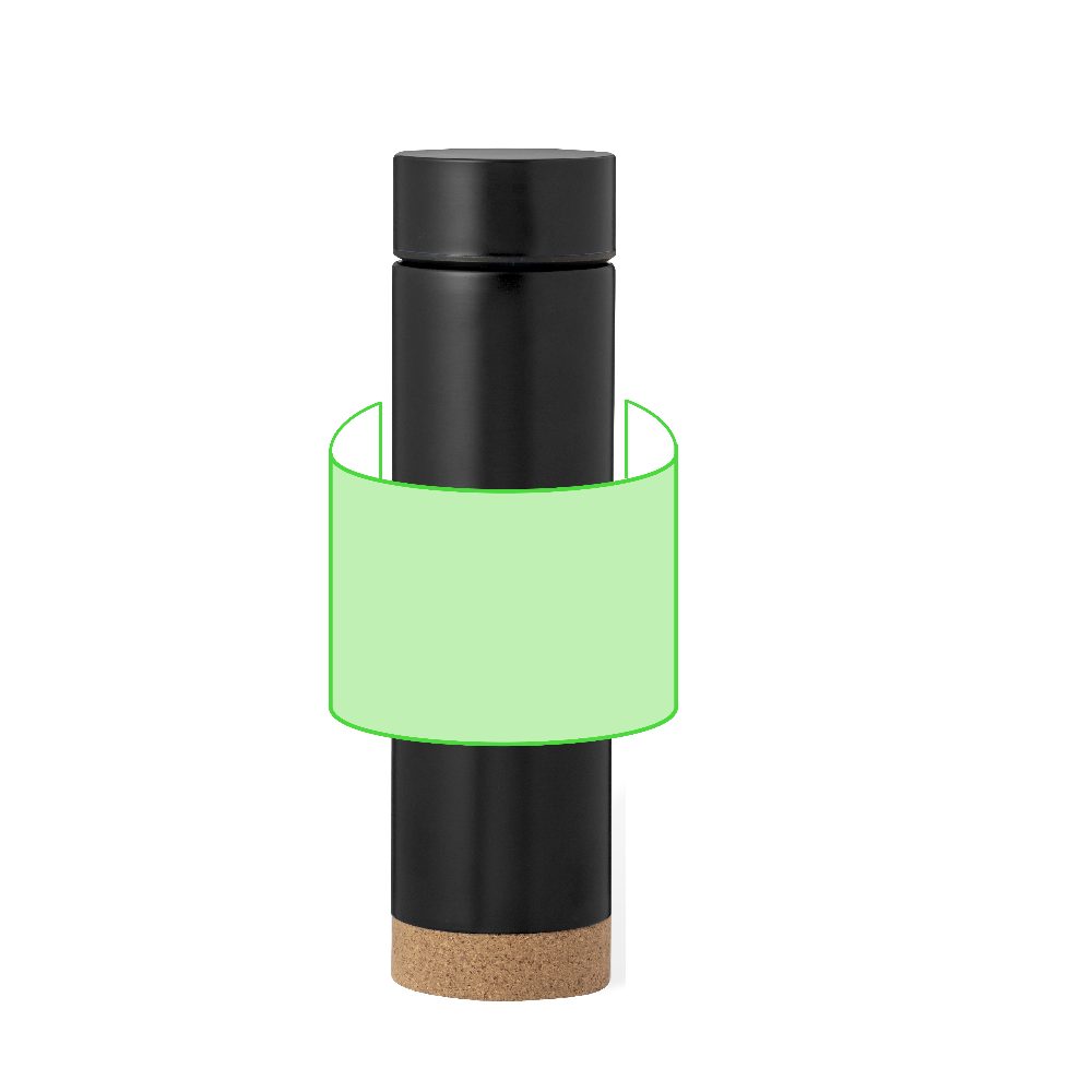 Druckskizze für Thermoflasche aus Edelstahl, 470 ml Dantek – Fläche 5