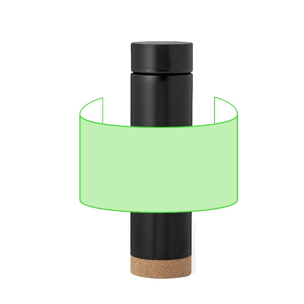 Druckskizze für Thermoflasche aus Edelstahl, 470 ml Dantek – Fläche 7