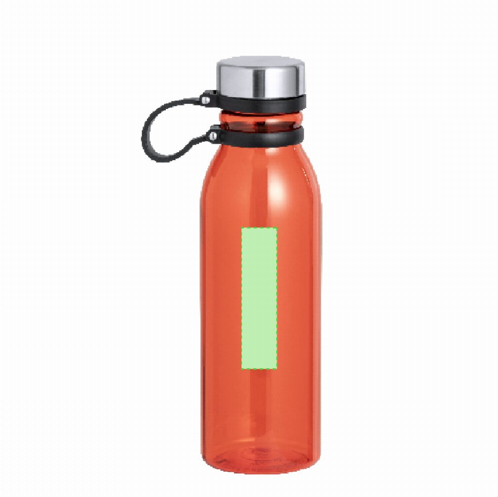 Branding diagram for Drinking bottle of RPET, 830 ml Albrait – Area 3