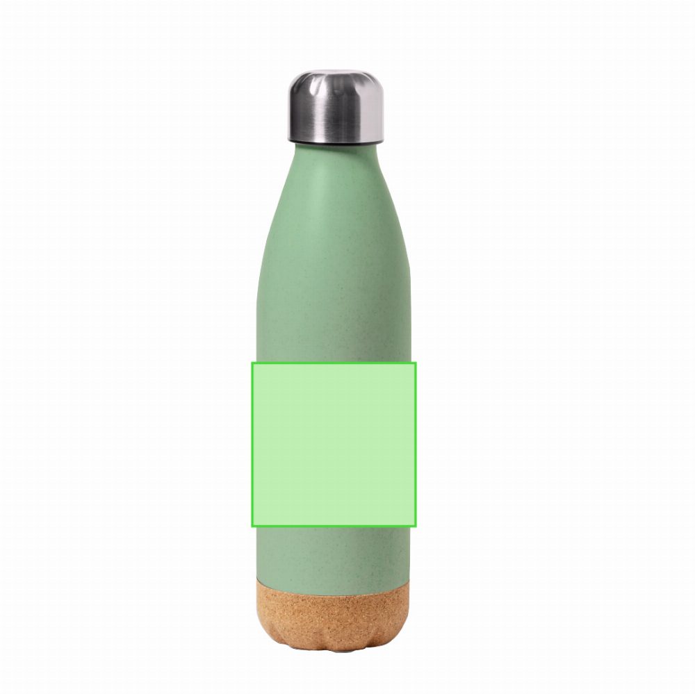 Branding diagram for Drinking bottle 650 ml Stroud – Area 4